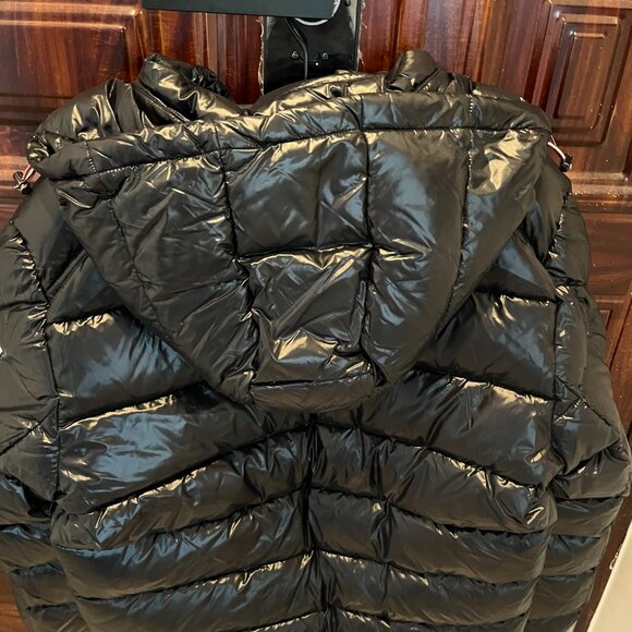 Moncler Black Zipper Men's Hooded Down Jacket - Picture 8 of 8